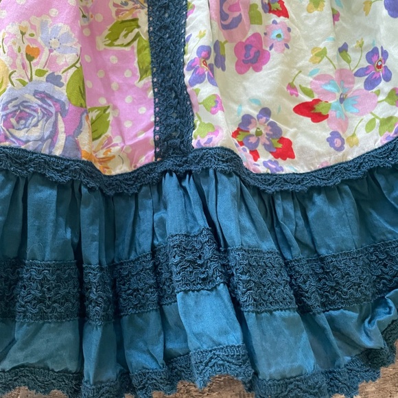 Matilda Jane Good Hart Weekender Flowered Skirt Medium - Picture 4 of 5